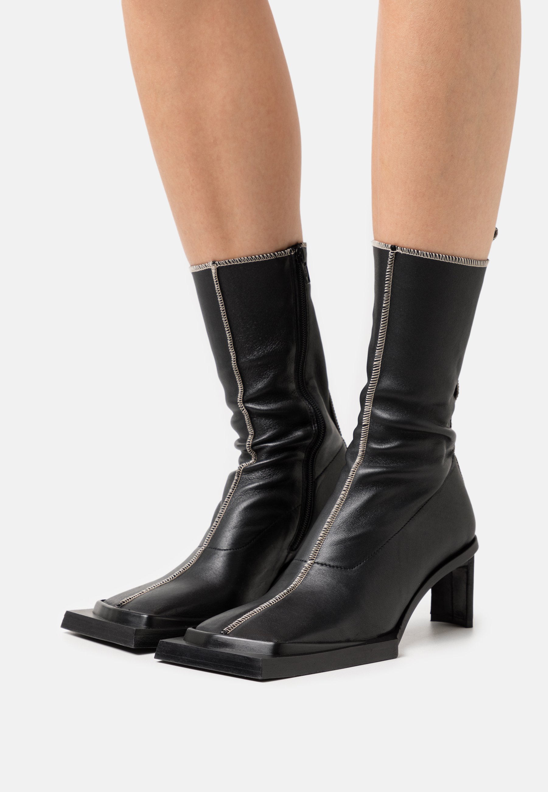 MIISTA MARIGE - Korte laarzen - black/zwart - Zalando.nl