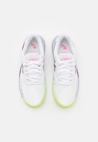 ASICS GEL CHALLENGER 14  - Obuv na padel - white/deep mauve
