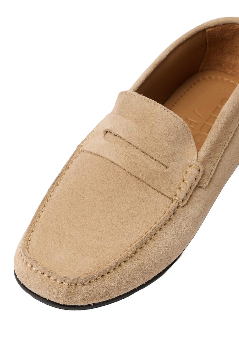 Penny Loafer Zalando Slips Homme Men Leather Wholesale Genuine