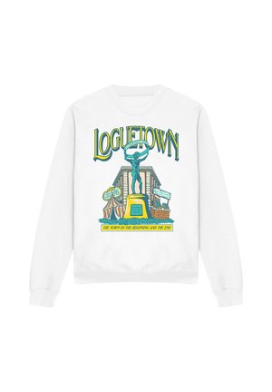 NETFLIX, ONE PIECE LOGUETOWN MARKET - Sweatshirt - white