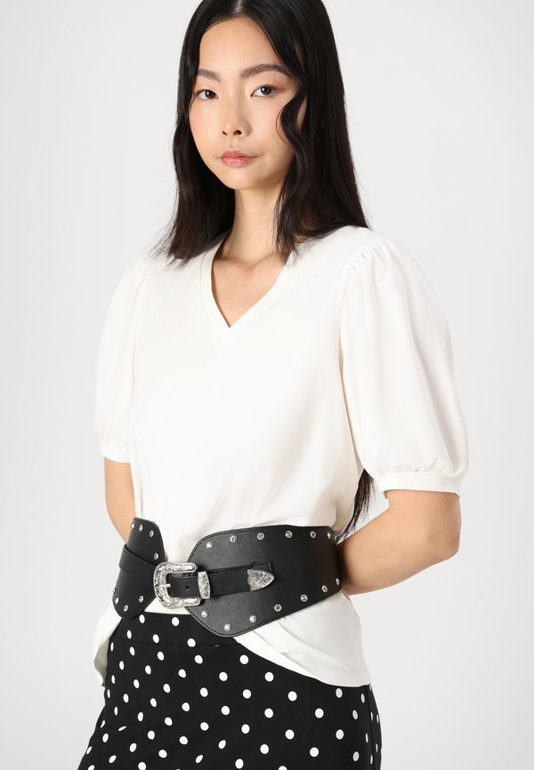 OBJCAROLINE - Basic T-shirt - cloud dancer4