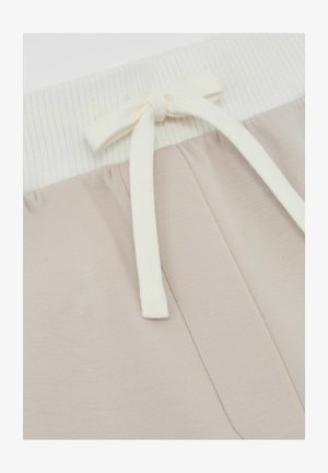 Reiss, REGULAR FIT - LANEY WIDE-LEG INTERLOCK DRAWSTRING JOGGERS - Jogginghose - stone neutral