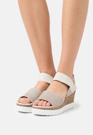 Gaimo, Sandales à plateforme - beige