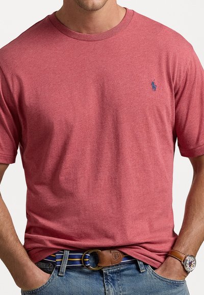 Polo Ralph Lauren Big & Tall JERSEY CREWNECK T-SHIRT - Paprasti marškinėliai - ruby heather