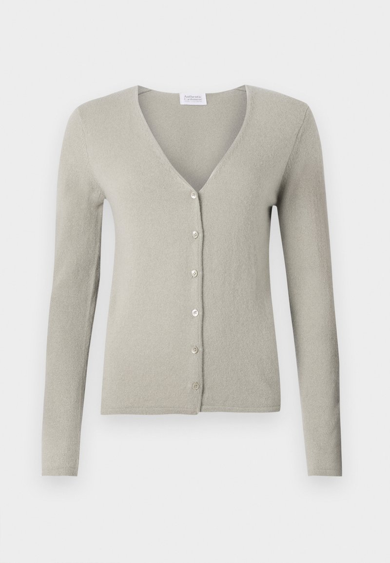 Authentic Cashmere Vest olijfgroen