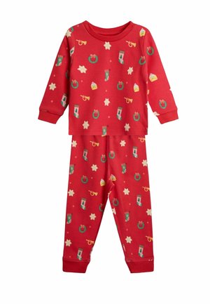 REGULAR FIT - SET - Pizsama szett - coral red