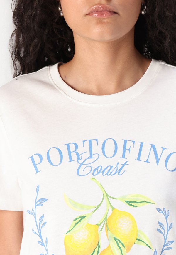 ONLATHENA LIFE  - Print T-shirt - cloud dancer3