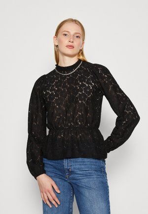 PIECES Tall PCJANESSA - Langarmshirt - black