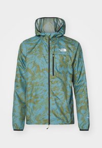 HIGHER RUN JACKET - Větrovka - algae blue