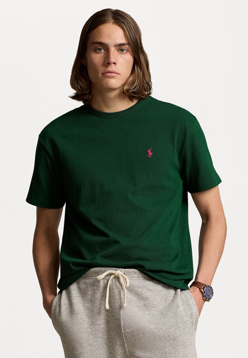 Polo Ralph Lauren CLASSIC FIT HEAVYWEIGHT JERSEY T-SHIRT - T-shirt básica - moss agate