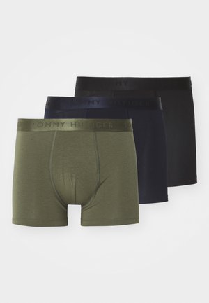 TRUNK 3 PACK - Boxer alsónadrág - black/sky/olive