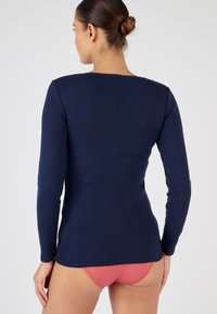 Damart AJOURÉE - Maglietta intima - bleu