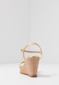 Unisa High heeled sandals - gold-coloured