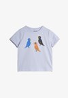 BIRDS TEE UNISEX - Apdrukāts T-krekls - purple
