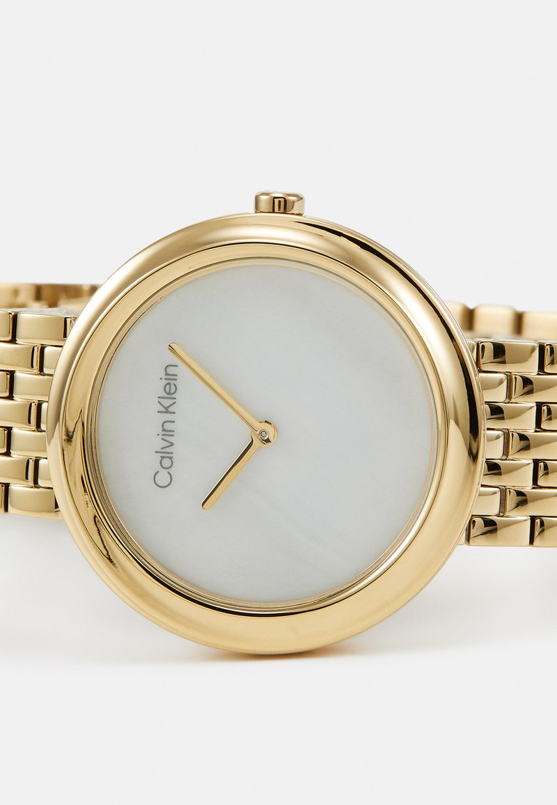 Calvin Klein Uhr gold-coloured/goldfarben Zalando