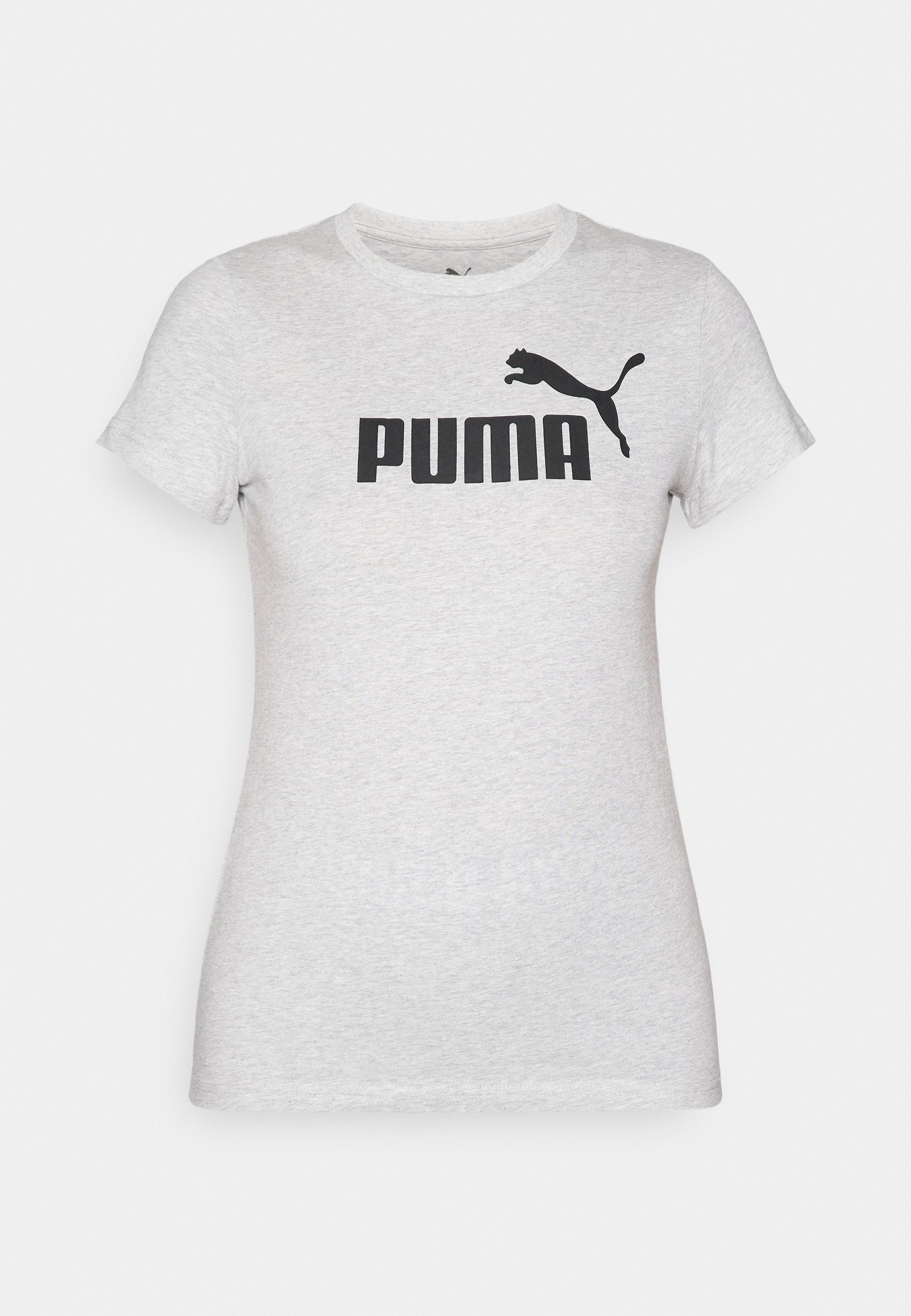 Puma NO 1 LOGO - Triko s potiskem - light gray heather