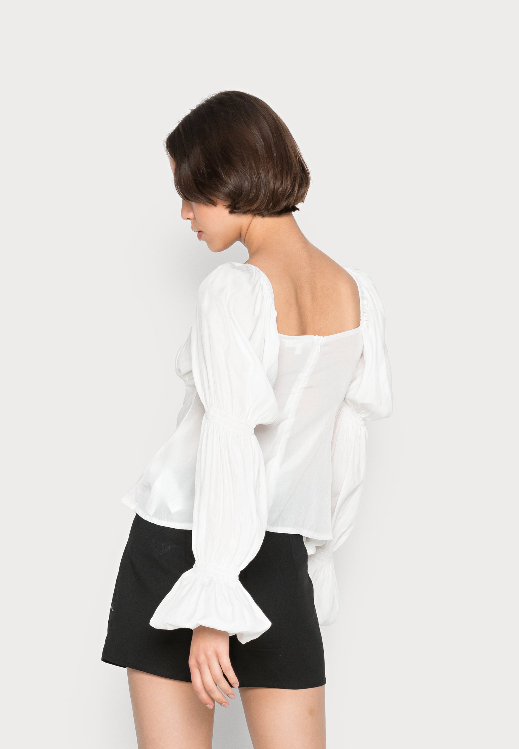 missguided white blouse