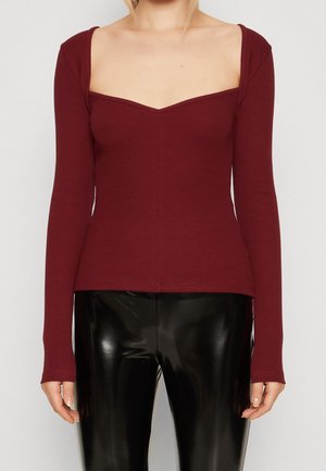 Longsleeve - dark red