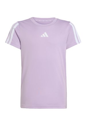 adidas Sportswear ESSENTIALS 3-STRIPES TEE - T-shirt basique - powder plum   white