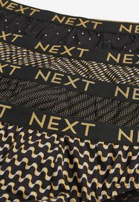 Next 4 PACK - Fecskék - black gold pattern