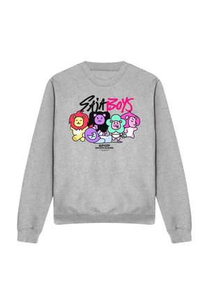 NETFLIX, KPOP DEMON HUNTERS  SAJA BOYS LION MASCOTS - Sweatshirt - mottled light grey