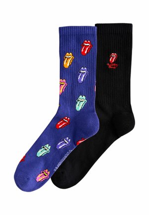 Next ROLLING STONES CUSHIONED SPORTS 2 PACK - Socken - black purple