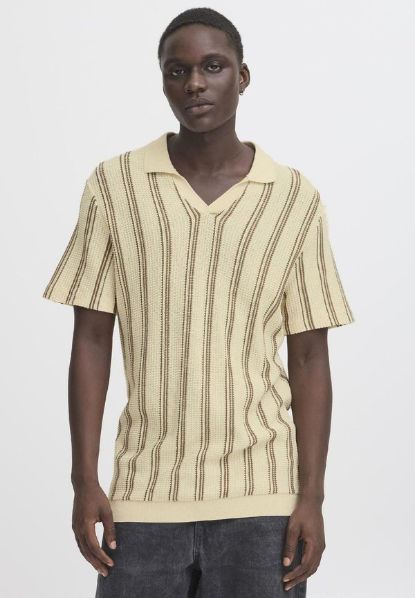 BHAMOS - Polo shirt - bleached sand