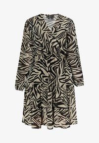 Unselected, beige schwarz