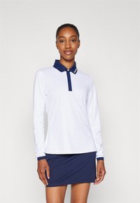 Calvin Klein Golf WHITNEY SLEEVE  - Polotričko - white