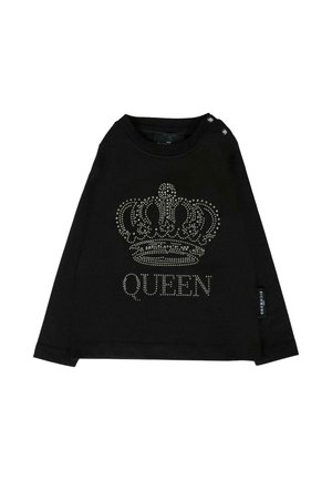 A MANICA LUNGA - T-shirt con stampa - black