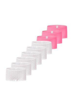 9ER PACK - Shorty - weiß rosa