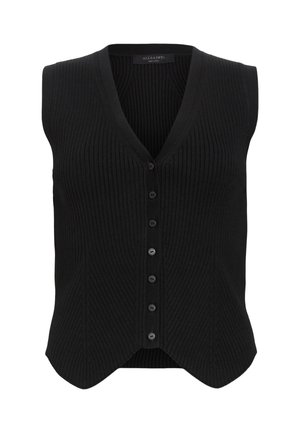 AllSaints CRUZ  - Waistcoat - black