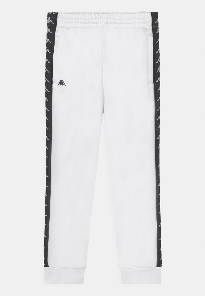 Kappa LUIGI UNISEX Tracksuit bottoms bright white/white Zalando.co.uk