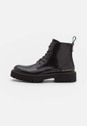 Steve Madden Bottines à lacets - black