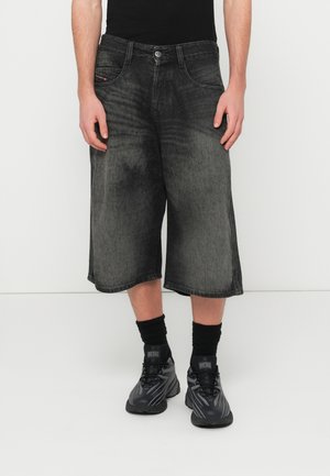 Short en jean - black denim