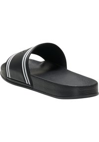 Hummel POOL SLIDE RETRO UNISEX - Badesandaler - black