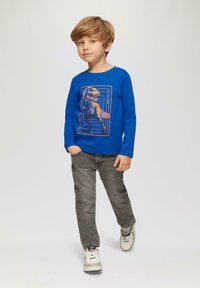 s.Oliver Langarmshirt - royalblau