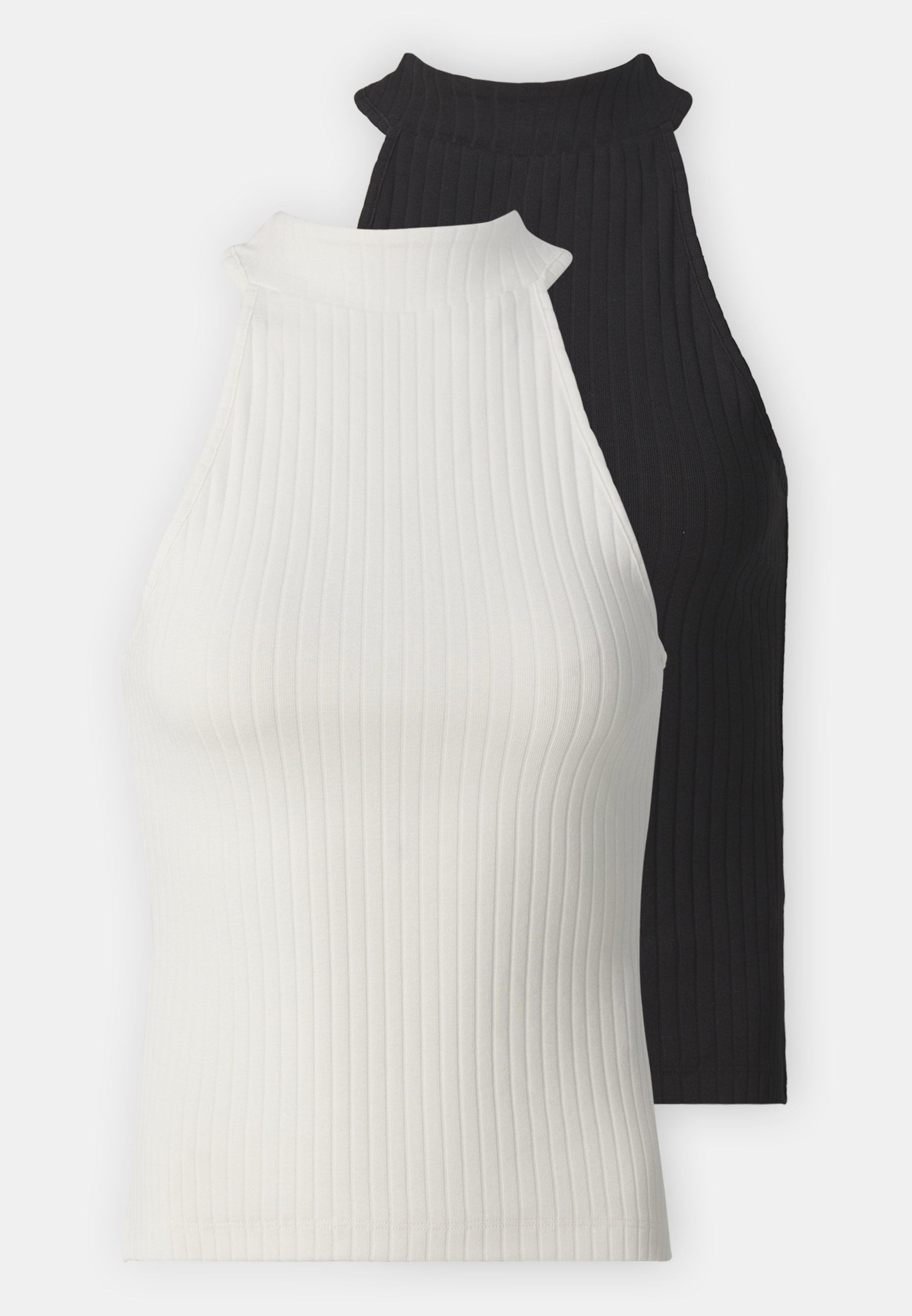 Off-white and black top