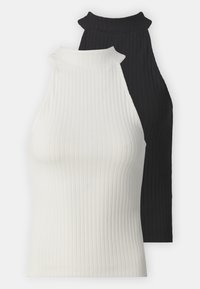2 PACK - Linne - off-white/black