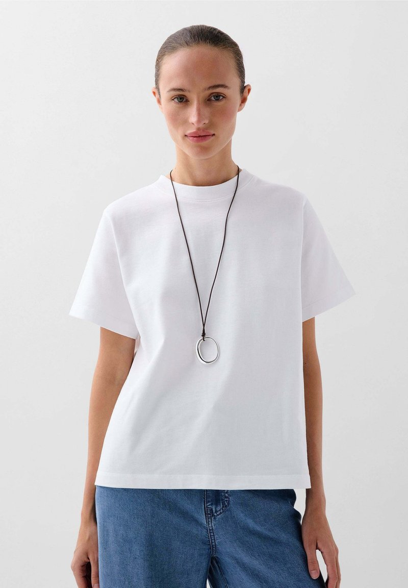 Scalpers HEAVY SOLID - T-shirt con stampa - white