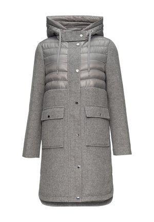 s.Oliver HYBRID - Winter coat - grau meliert