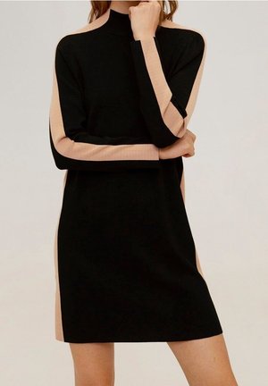 Gebreide jurk - black