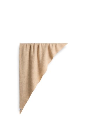 SOFT TRIANGLE MELANGE - Écharpe - macadamia