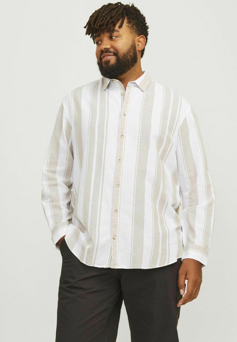CASAMODA Camicia Business Uomo – Puro Cotone Comfort Fit – Bianco (Taglia 48) - 2