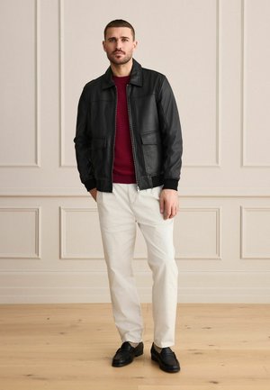 Next, Leather jacket - black