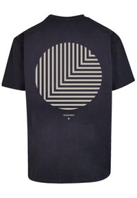 F4NT4STIC GEOMETRICS - Print T-shirt - navy