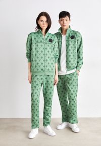 Carlo Colucci TRACKSUIT JACKET UNISEX - Cipzáras pulóver - light green