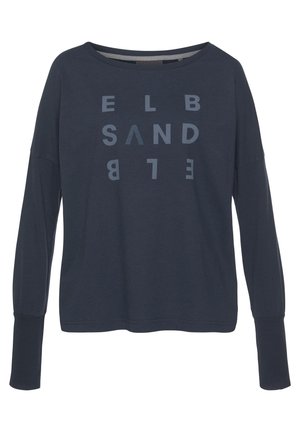 Langærmet T-shirt - blue