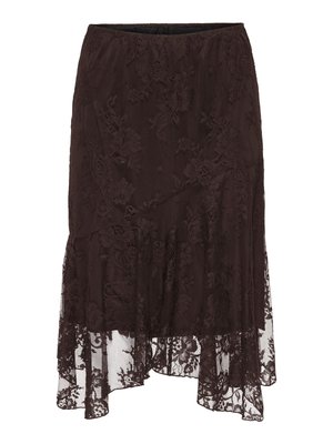 ONLY, ROCK ONLHOPI ROCK MIDIROCK - A-lijn rok - coffee bean