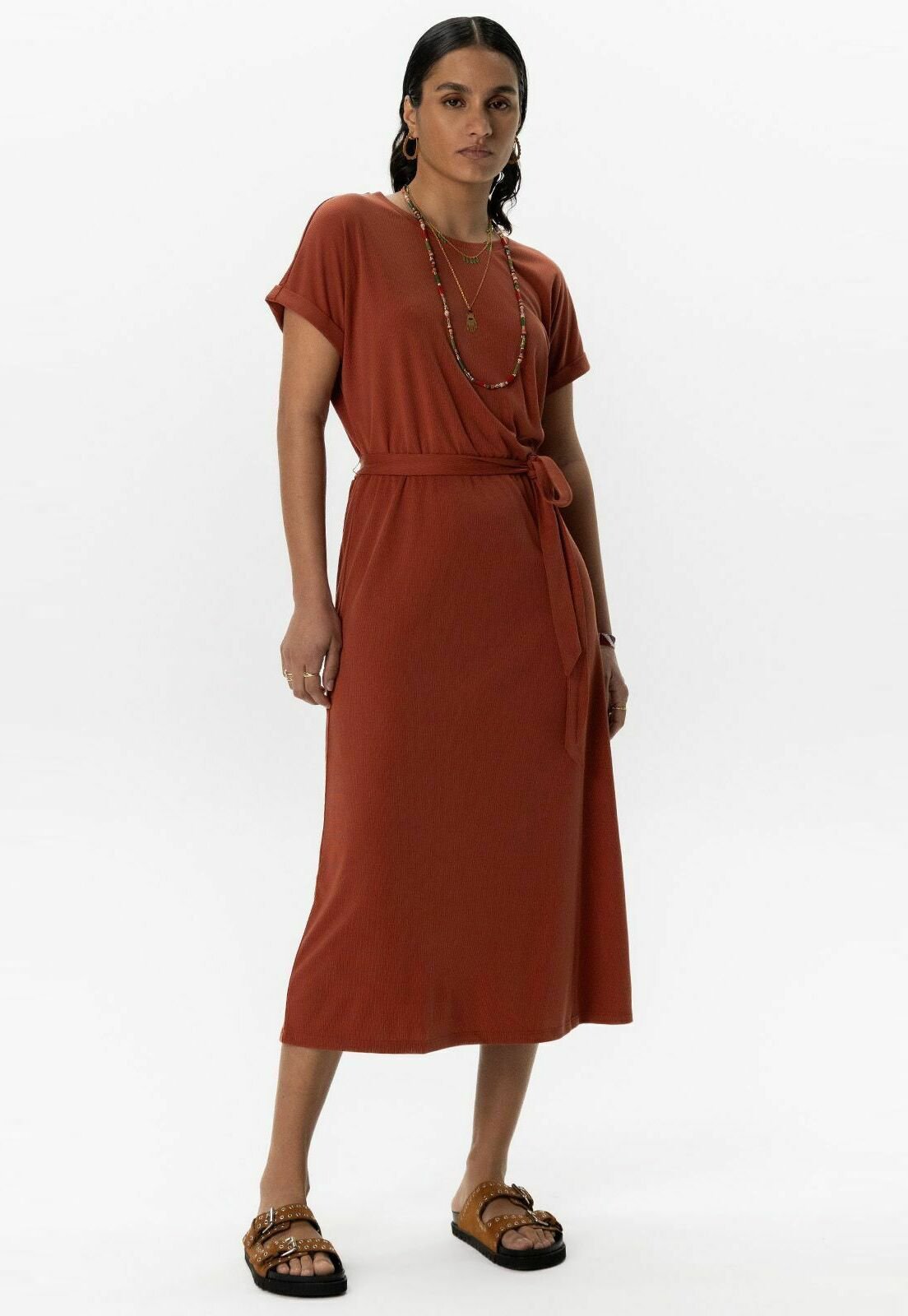 Sissy-Boy Robe en jersey braun/marron ZALANDO